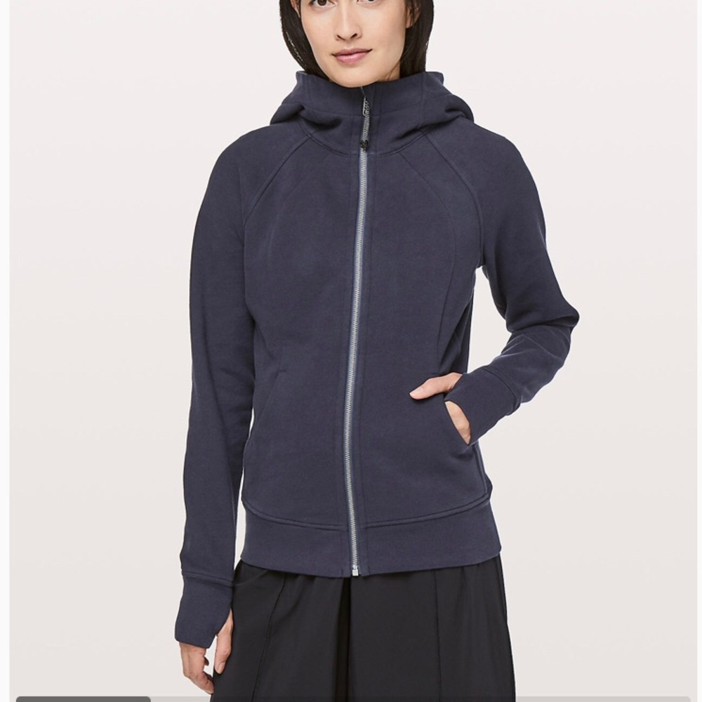 EOC Lululemon Scuba jacket midnight blue